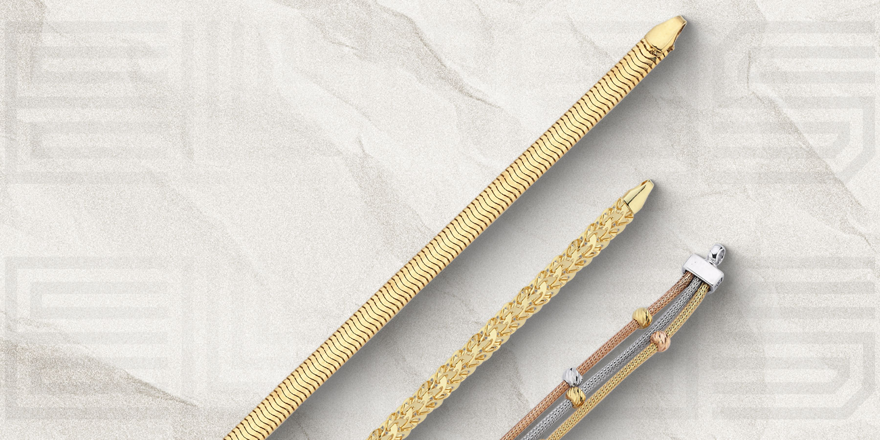 Altın </br> Kalın Bileklikler