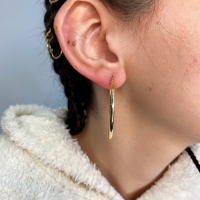 Altın Halka Küpe AHK32