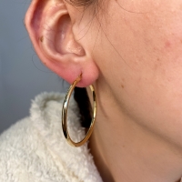 Altın Halka Küpe AHK32