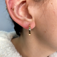 Altın Halka Küpe  AHK309