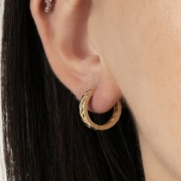 Altın Halka Küpe AHK42