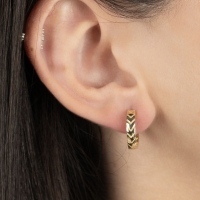 Altın Halka Küpe AHK42