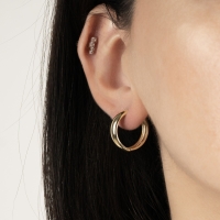 Altın Halka Küpe AHK47