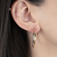 Altın Halka Küpe AHK50