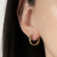 Altın Halka Küpe AHK57