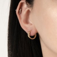 Altın Halka Küpe AHK63