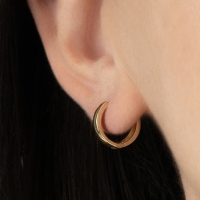 Altın Halka Küpe AHK66