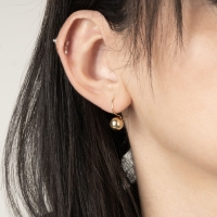 Altın Top Küpe AHK115