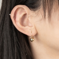 Altın Top Küpe AHK115