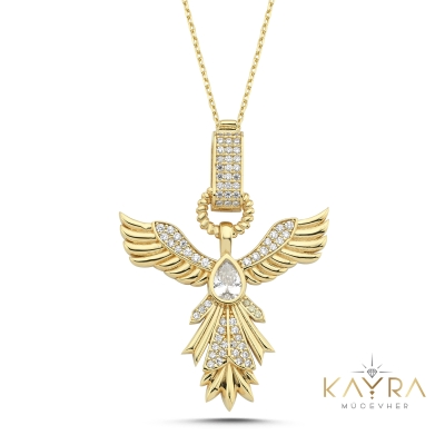 Anka Kuşu Altın Kolye AK458