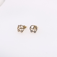 Bebek Arabası Altın Küpe APK78