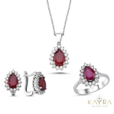 Damla Yakut ve Pırlantalı Takım PT05