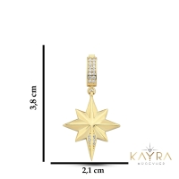 Kuzey Yıldızı Altın Kolye Ucu AH119