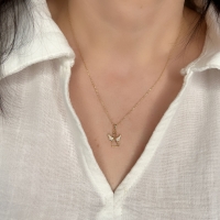 Melek Altın Kolye AKM152