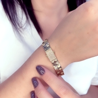Motif Altın Bileklik AKB261
