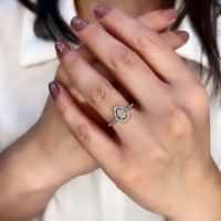 Pırlanta Taşlı Altın Yüzük PÇY31