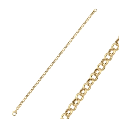 Altın 16 cm Çharm Bileklik CB001