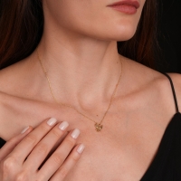 Anka Kuşu Altın Kolye ADS463