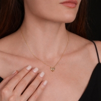 Anka Kuşu Altın Kolye ADS463