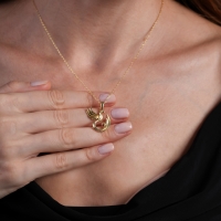 Anka Kuşu Altın Kolye AKM465