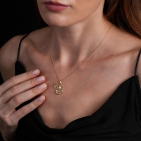 Anka Kuşu Altın Kolye AKM465