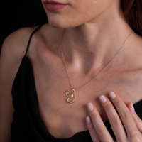 Anka Kuşu Altın Kolye Ucu AH147