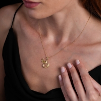 Anka Kuşu Altın Kolye Ucu AH147