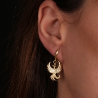 Anka Kuşu Altın Küpe TDM