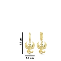 Anka Kuşu Altın Küpe TDM