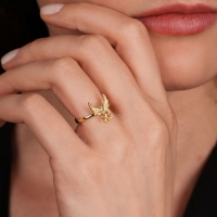 Anka Kuşu Altın Yüzük ANK275