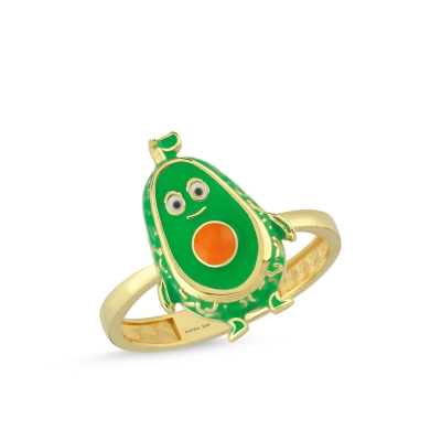 Avakado Özel Tasarım Altın Yüzük Y599