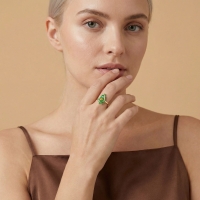 Avakado Özel Tasarım Altın Yüzük Y599