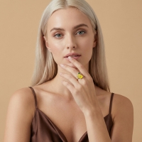 Ayva Özel Tasarım Altın Yüzük D569