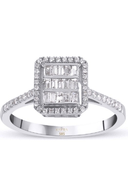 Baget Pırlanta Yüzük PÇY19