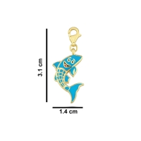 Balık Özel Tasarım Altın Çharm A835