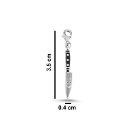 Bıçak Özel Tasarım Beyaz Altın Chram 842