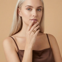 Böğürtlen Özel Tasarım Altın Yüzük Y629