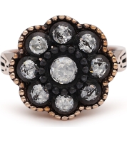 Büyük Gül Elmas Yüzük EGF01