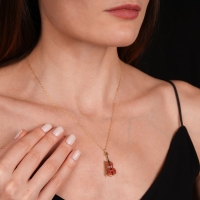 Çello Mineli Altın Kolye Ucu KY20