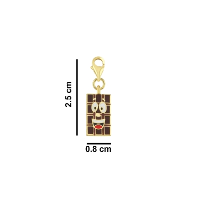 Çikolata Özel Tasarım Altın Çharm SC805