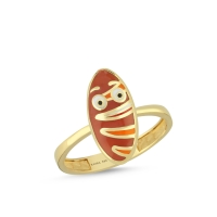 Ekmek Özel Tasarım Altın Yüzük Y633