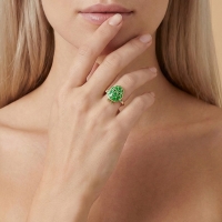 Enginar Özel Tasarım Altın Yüzük Y595