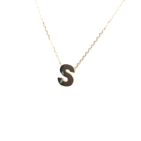 Sade S Harfli Altın Kolye BM128