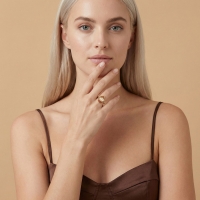 Havuç Özel Tasarım Altın Yüzük Y511