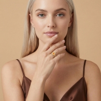 İncir Özel Tasarım Altın Yüzük Y589