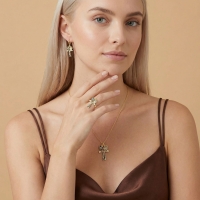 Kaşık Çatal Özel Tasarım Altın Takım TKM1005