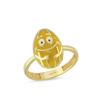 Kavun Özel Tasarım Altın Yüzük Y611