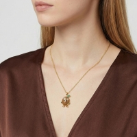 Kivi Özel Tasarım Altın Kolye D116