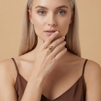 Kivi Özel Tasarım Altın Yüzük Y615