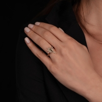 Kuzey Yıldızı Altın Yüzük YZ274